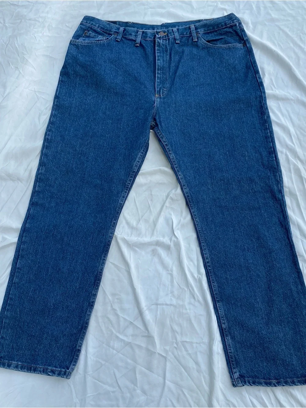 Classic Men's Wrangler Five Star Premium Denim Jean Pants Regular Fit
